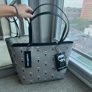 Karl Lagerfeld tote bag NWT
